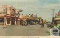 Section of shopping centre, Mornington, 1951