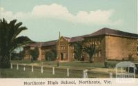 Northcote High School, Northcote