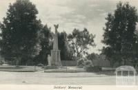 Soldiers' Memorial, Numurkah, 1950