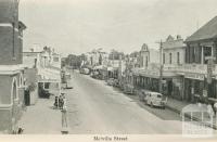 Melville Street, Numurkah, 1950