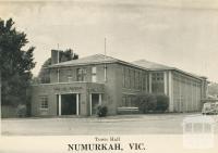 Town Hall, Numurkah, 1950