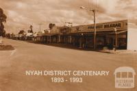 Nyah District Centenary, 1893-1993