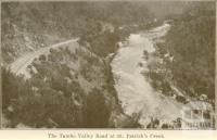 The Tambo Valley Road at St Patrick's Creek, Omeo