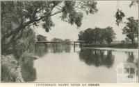 Picturesque Snowy River at Orbost, 1947