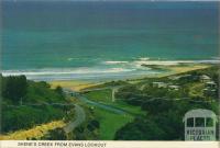 Skenes Creek from Evans lookout, Apollo Bay