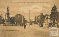 Gordon Statue, Geological Museum and St Patricks Cathederal, East Melbourne