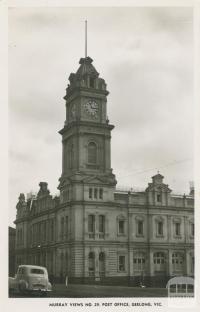 Post Office, Geelong, 1940