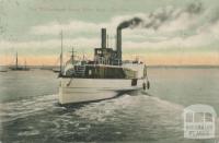 The Williamstown Steam Ferry Boat - The Gun, 1906