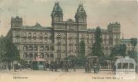 The Grand Hotel Spring Street, Melbourne, 1906