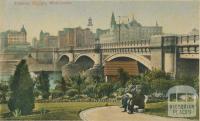 Princes Bridge, Melbourne, 1908