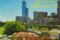 The Yarra River and City Skyline from the Melbourne Arts Centre