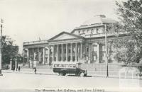 The Museum, Art Gallery and Free Library, Melbourne