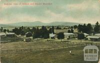 General view of Riddell and Mount Macedon