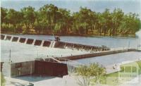 Lock and Weir, Robinvale, 1966