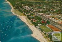 Aerial view of Peninsula Paradise Beach Resort, Rosebud