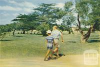 In the Park at Seaspray, 1975