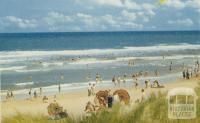 Overlooking the beach, Seaspray, 1975