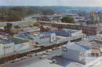 View from the Tourist Tower over Wyndham Street, Shepparton