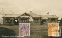 Railway Station, Woomelang, 1924