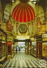 Gog and Magog, Royal Arcade, Melbourne