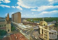 Panoramic view, Flinders Street, Melbourne