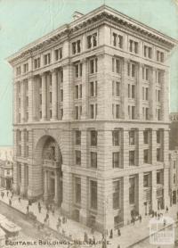 Equitable Building, Collins Street, Melbourne, 1906