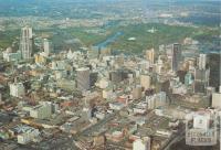 Aerial view of Melbourne