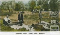 Breaking camp, Pinky Bend, Mildura