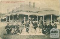 Mildura Hospital showing Dr Abramowski, staff and committee, c1910