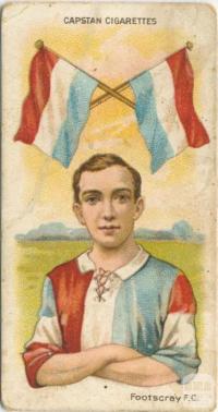 Footscray Football Club, Capstan Cigarettes Card