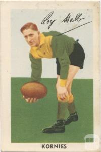 Roy Stabb, Northcote Football Club, Kornies Card