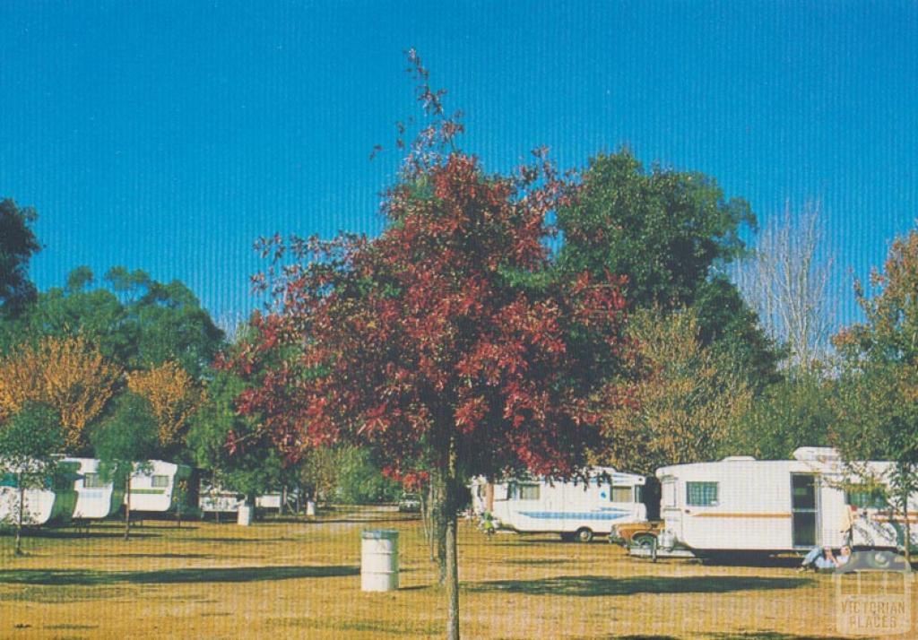 The picturesque Tawonga Caravan Park