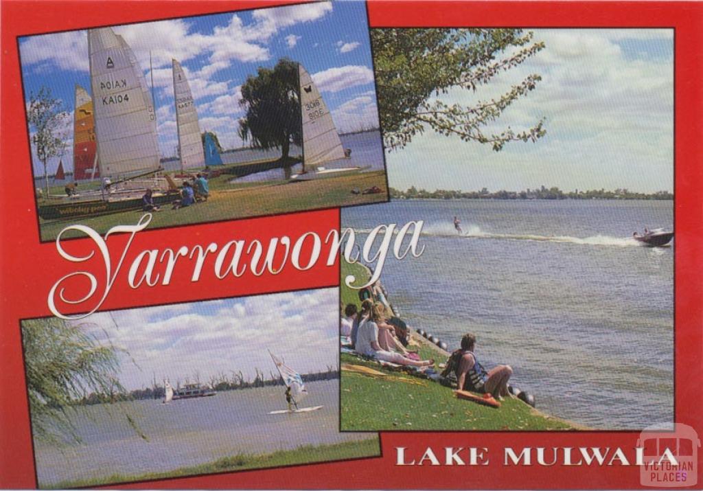 Lake Mulwala on the Murray River attracts enthusiasts in all water sports