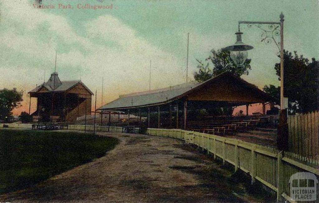 Victoria Park, Collingwood Football Ground, c1910