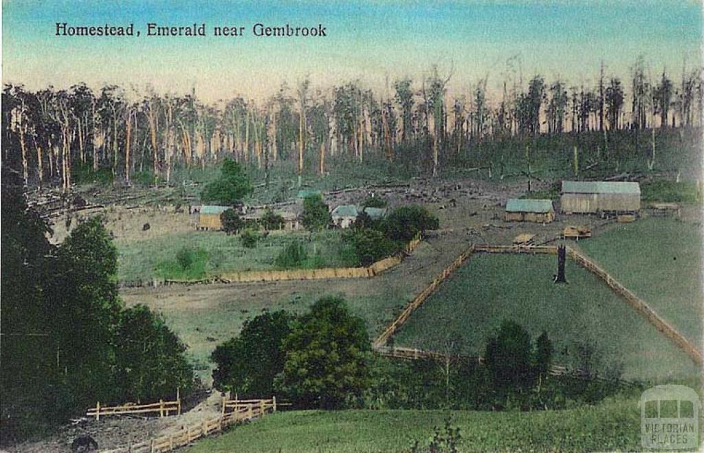 Homestead, Emerald near Gembrook, c1909