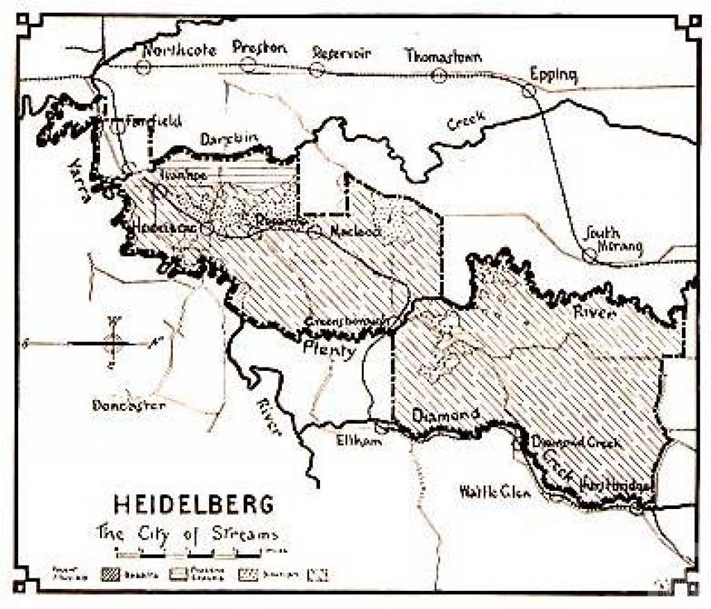 Heidelberg, the City of Streams, 1937