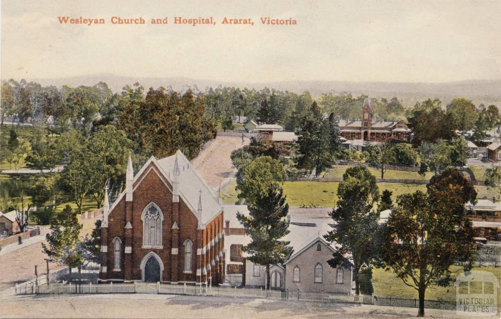 Wesleyan Church and Hospital, Ararat