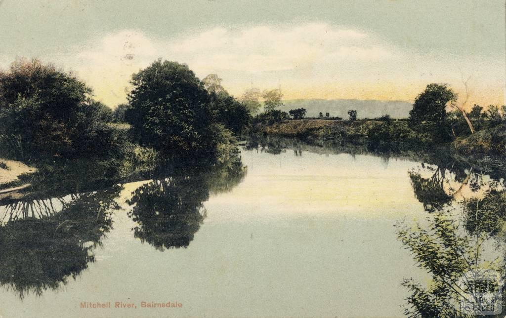 Mitchell River, Bairnsdale, 1906