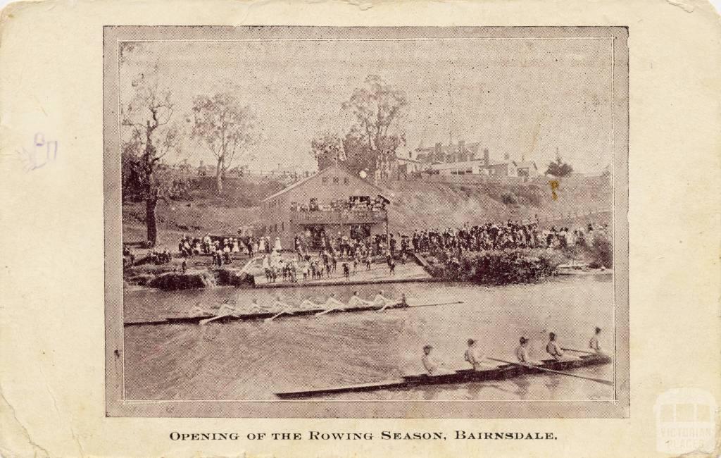 Opening of the Rowing Season, Bairnsdale