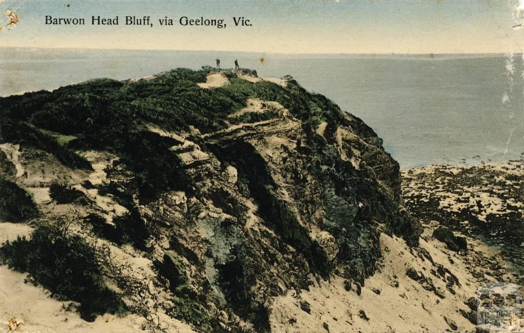 Barwon Head Bluff, via Geelong, 1907