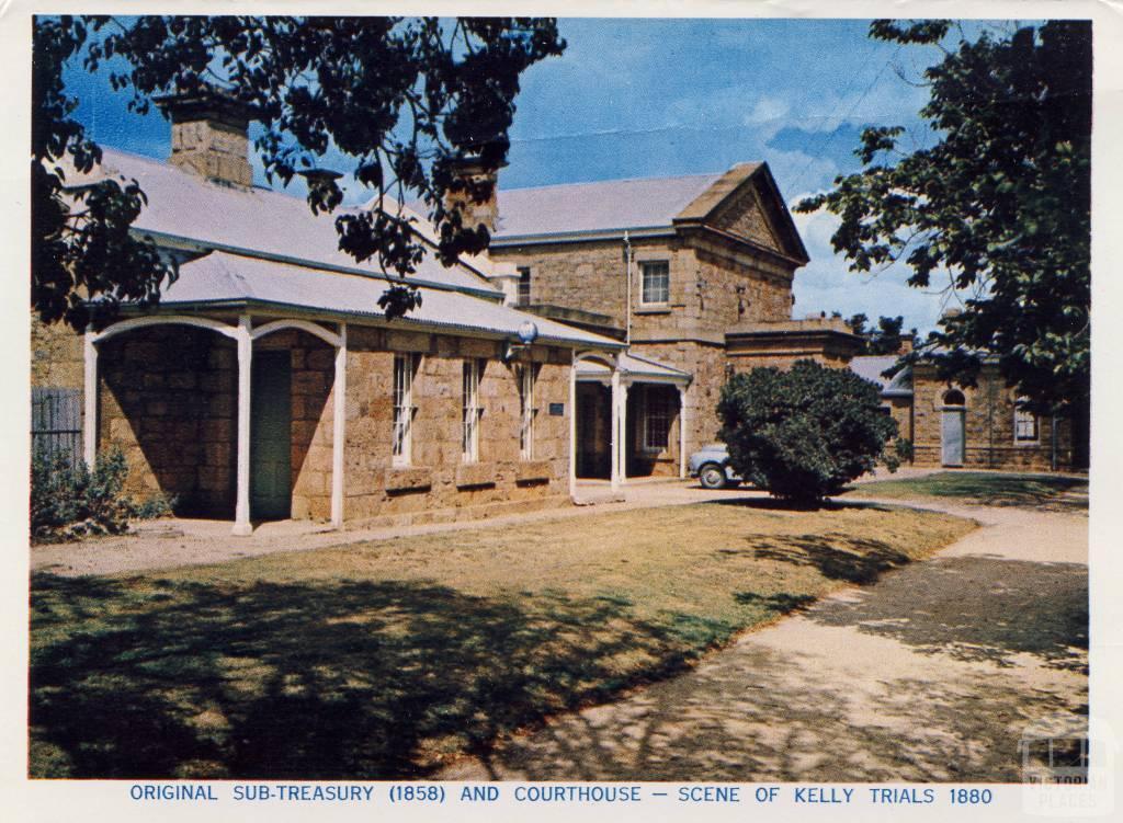 Original sub-treasury (1858) and courthouse, Beechworth 