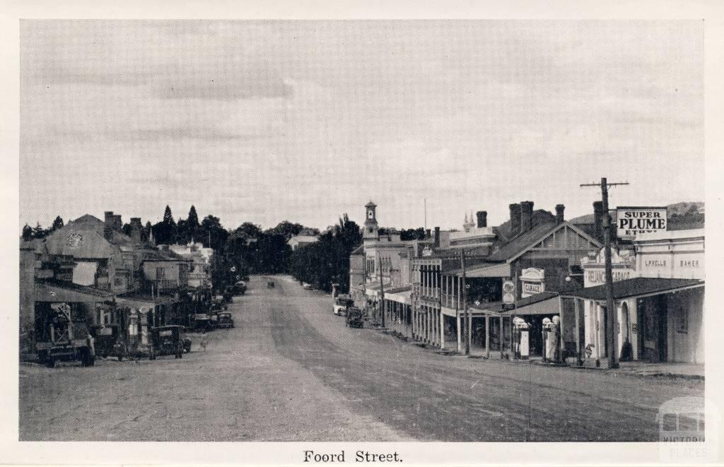 Foord (Ford) Street, Beechworth