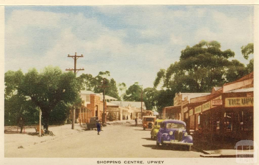 Shopping centre, Upwey