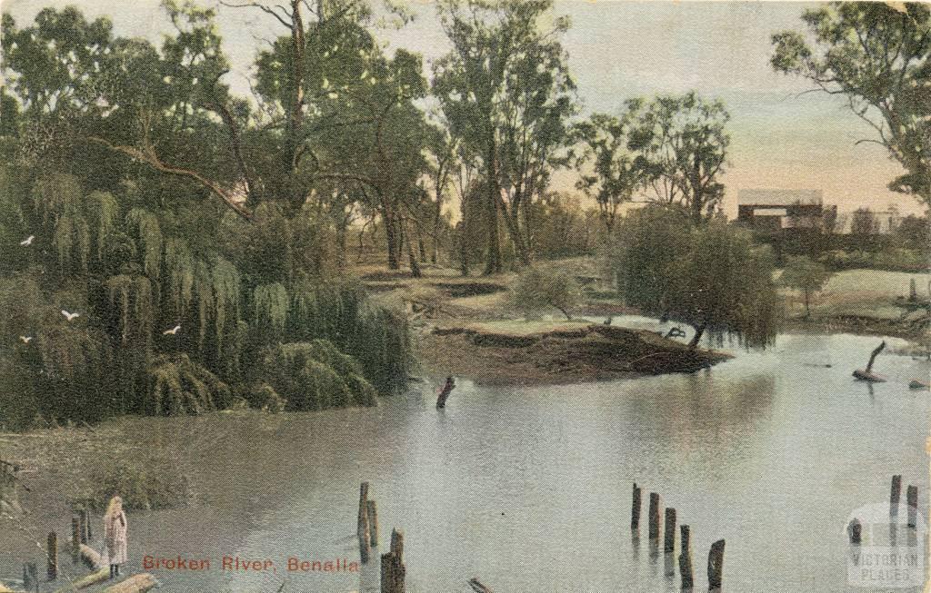 Broken River, Benalla, 1906