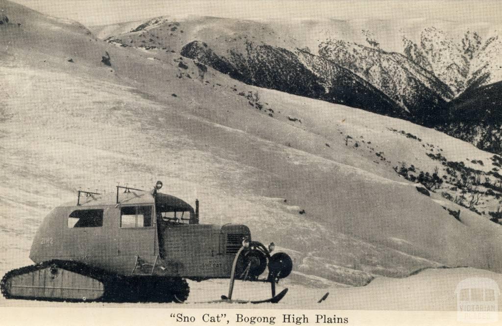 Sno Cat, Bogong High Plains