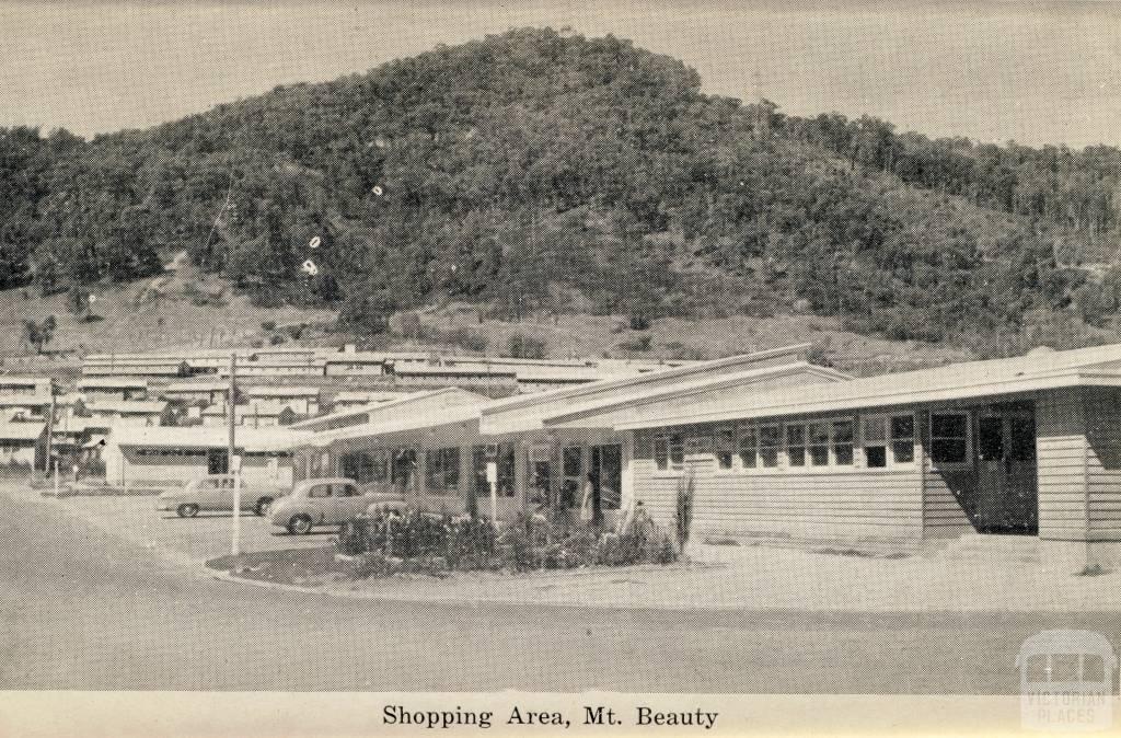 Shopping area, Mount Beauty