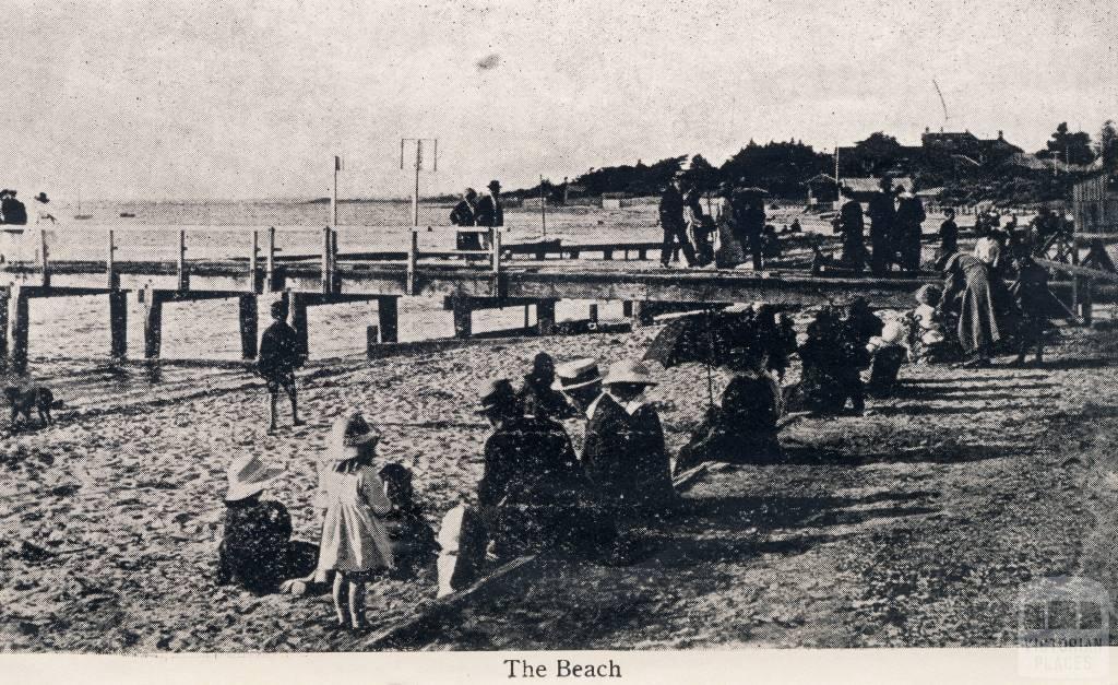 The beach, Brighton