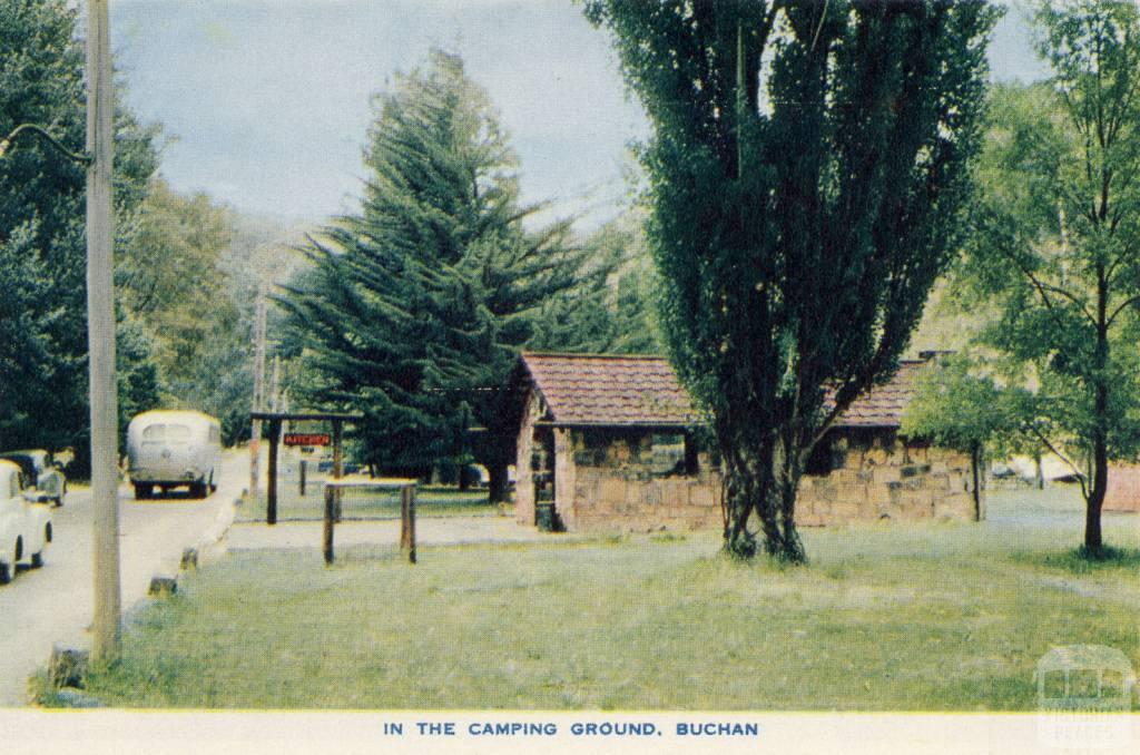 In the camping ground, Buchan