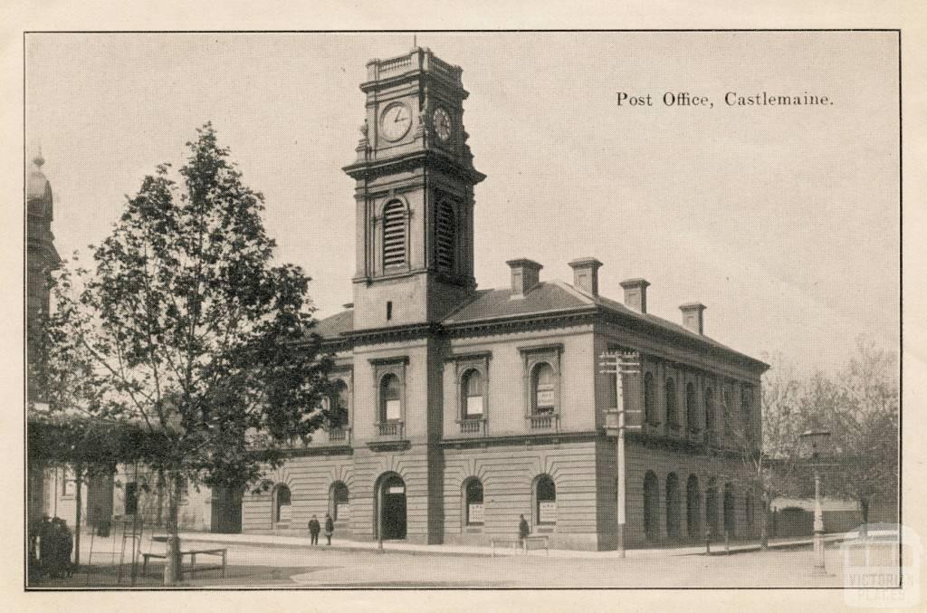 Post Office, Castlemaine, 1915