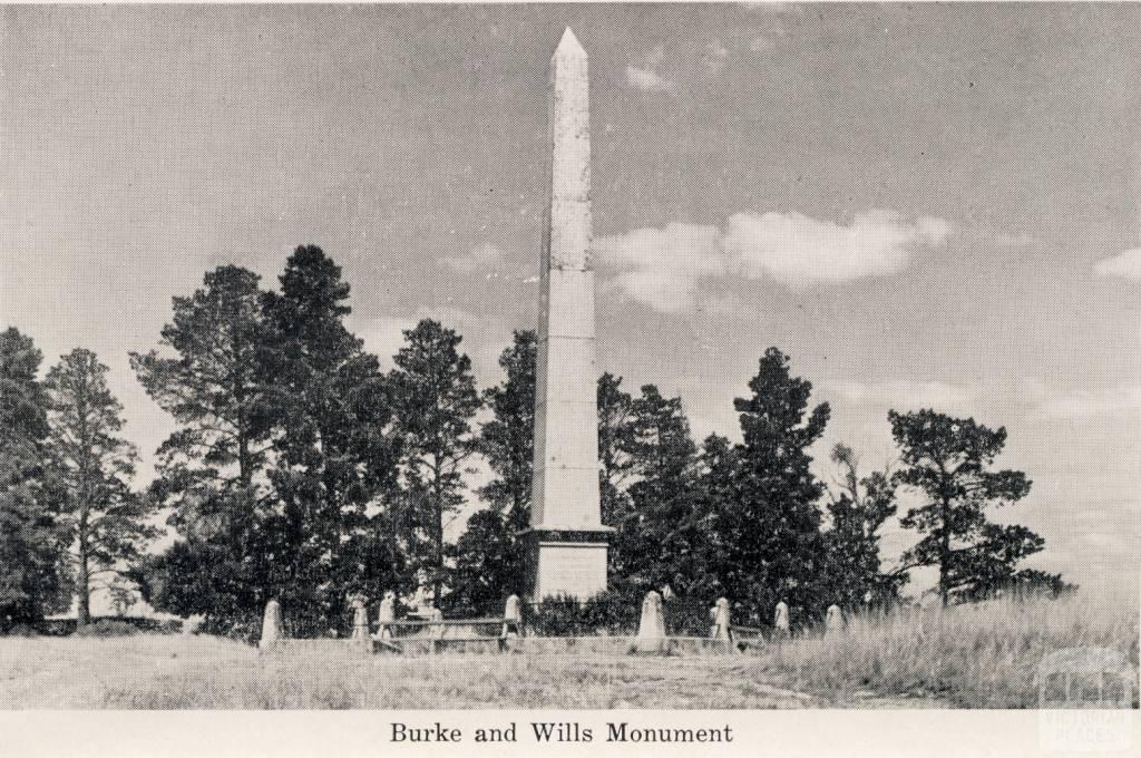 Burke and Wills Monument, Castlemaine